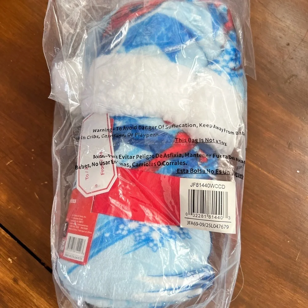 NWT: marvel Spider-Man Kids Silk Touch Throw Blanket 40 x 50